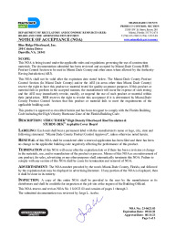 PR INSTL DOCS FL42402 R0 II NOA 23-062303