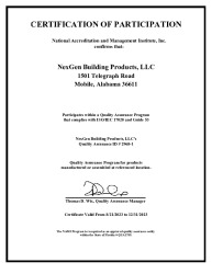 PR CERTIFICATE FL42443 R0 C CAC NATIONAL ACCREDITATION AND MANAGEMENT INSTITUET, INC