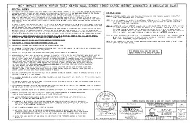 PR Instl Docs FL42454 R0 II PED  Drwg 23-213 Series 12000 GIG Windows Doors