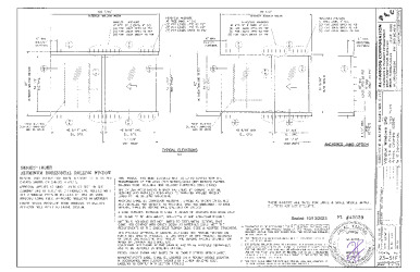 PR Instl Docs FL42639 R0 II SS - HR WDW (LMI) -DWG 23-51F 2023