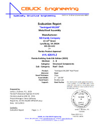 PR Instl Docs FL42673 R0 II 02 ML200 24gaSteelOnPurlins 18in ER