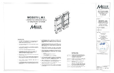 PR Instl Docs FL43420 R0 II MGS575 Dwg