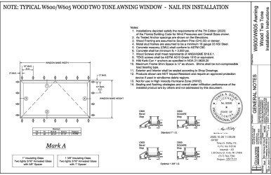 PR Instl Docs FL44041 R0 II Awning W600 W605 - Two Tone FBC2020 PE Sealed