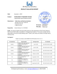 PR TECH DOCS FL44610 R0 AE CG502- PRODUCT EVALUATION  SIGNED