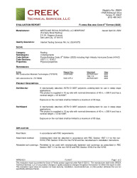 PR INSTL DOCS FL44617 R0 II WRR24001 2023 FBC EVAL UNDELAYMENTS FINAL