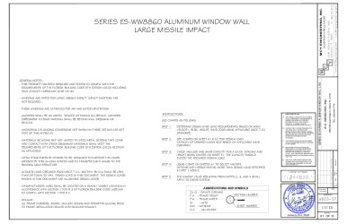 PR Instl Docs FL44620 R1 II SERIES ES-WW8860 ALUMINUM WINDOW WALL(LMI)-FL44620.1 AD23-57 REV12.29.2023-SS