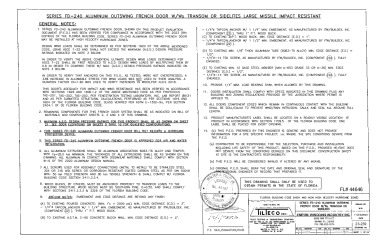 PR Instl Docs FL44646 R0 II SS 23-239 Series FD-240 Aluminum Outswing French Door