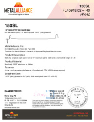 PR TECH DOCS FL45918 R0 AE 32AL 150SL PLYWOOD HVHZ