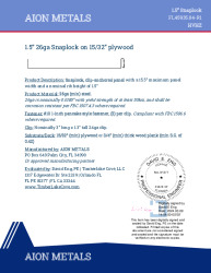 PR Instl Docs FL45935 R1 II 26ga snaplock 450 plywood a