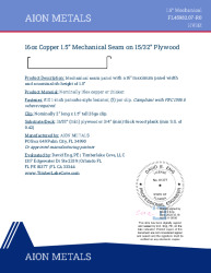 PR TECH DOCS FL45982 R0 AE 16OZCU 150 MECHANICAL PLYWOOD A