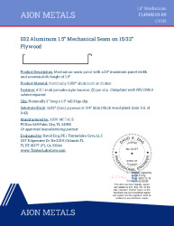 PR Instl Docs FL45982 R0 II 032Al 150 mechanical plywood c