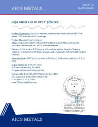 PR TECH DOCS FL46026 R0 AE 24GA TILE 19-32 PLYWOOD-NONHVHZ B