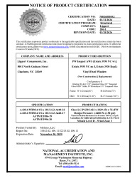 PR CERTIFICATE FL46122 R1 C CAC NI016888-R1 - ESTATE 3930