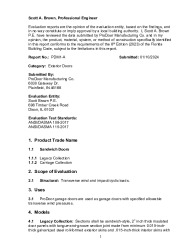 PR TECH DOCS FL46374 R0 AE EVALUATION REPORT PDM1-A