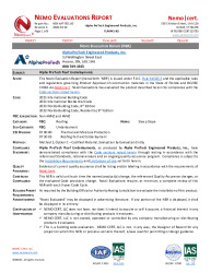 PR Instl Docs FL46441 R3 II 2026 02 10 FINAL NER-APT-001.R3 FL46441-R3