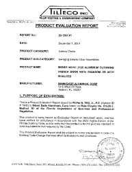 PR TECH DOCS FL46474 R0 AE PER DRWG 23-255 MIAMI DADE ALUM