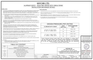 PR Instl Docs FL46503 R1 II KAY5014 RevA AlumSoffit ss