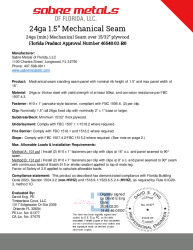 PR Instl Docs FL46540 R0 II 24ga 1.5 Mechanical plywood