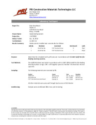 PR TECH DOCS FL46541 R0 TR 1742T0002 REPORT FM 4474(D) UL 1897 CONCRETE