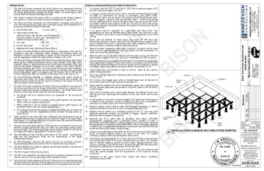 PR Instl Docs FL46557 R1 II KC25-0118 Bison 2cm Paver Alum Joist Wind PED dss