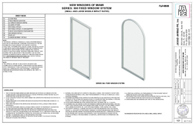 PR Instl Docs FL46586 R0 II SS-Series 500 FIXED WINDOW SYSTEM-JA-1021.6-22