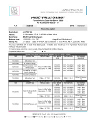 PR TECH DOCS FL46589 R2 AE MB-45 FIXED WINDOW-PA EVR-R2