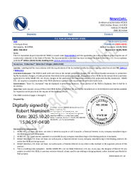 PR TECH DOCS FL46590 R3 AE 2025 10 20 FINAL PEER-GAF-013.A FL46590-R3