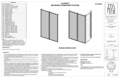 PR Instl Docs FL46591 R2 II MB-SR50N STOREFRONT SYSTEM-JA-1529-23-SS R2