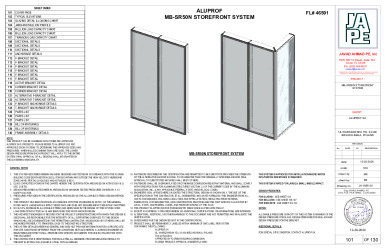 PR Instl Docs FL46591 R3 II MB-SR50N STOREFRONT SYSTEM-JA-1985-24-SS R3