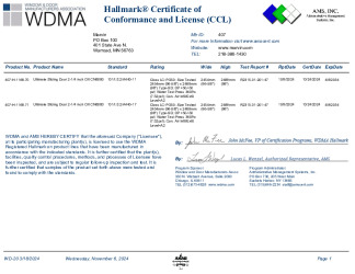 PR CERTIFICATE FL46603 R2 C CAC CCL 1168.70.71