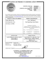 PR CERTIFICATE FL46607 R0 C CAC NI015968.01-1
