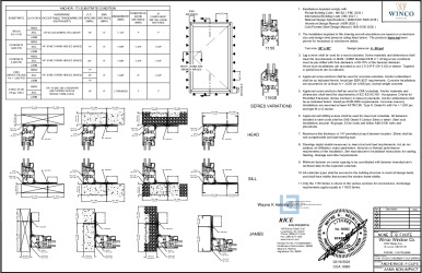PR INSTL DOCS FL46626 R0 II WKH NI-1150-1150S CO INSTALL-FCLIP-2023 - STAMPED DRAWING 03-19-2024