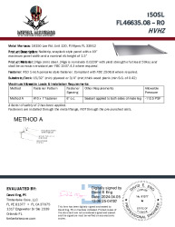 PR TECH DOCS FL46635 R0 AE 24GA 150SL PLYWOOD