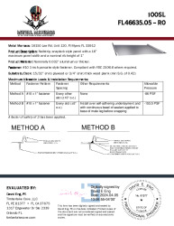 PR Instl Docs FL46635 R0 II 032Al 100SL plywood nonHVHZ