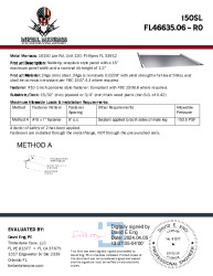 PR Instl Docs FL46635 R0 II 24ga 150SL plywood nonHVHZ
