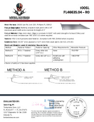 PR Instl Docs FL46635 R0 II 26ga 100SL plywood nonHVHZ