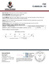 PR INSTL DOCS FL46649 R0 II 26GA PBR PLYWOOD NONHVHZ B