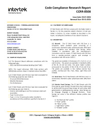 PR Instl Docs FL46658 R0 II 2024-03-07 CCRR-0508 CF Panels with PIR Core