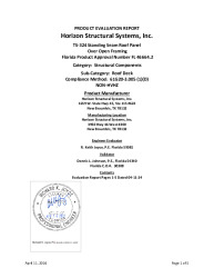PR TECH DOCS FL46664 R0 AE TS-324 EVALUATION REPORT
