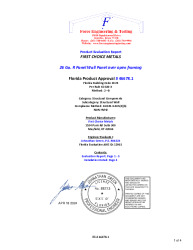 PR TECH DOCS FL46678 R0 AE 26 GA. R PANEL STRUCTURAL WALL PANEL