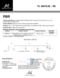 PR Instl Docs FL46679 R0 II PBR 26ga 16ga