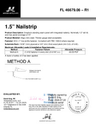 PR Instl Docs FL46679 R1 II 150 nailstrip plywood