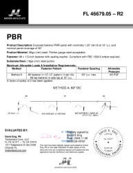 PR Instl Docs FL46679 R2 II PBR 26ga 16ga