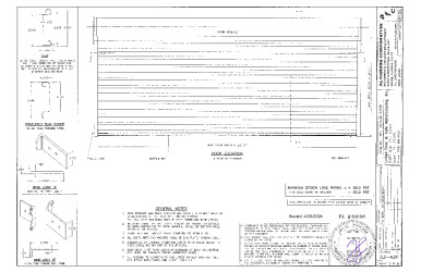 PR Instl Docs FL46696 R0 II SS - Steel Roll Up Door 22ft Wide (LMI)-DWG 23-42F 2023.1