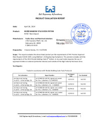 PR TECH DOCS FL46721 R0 AE NS200 - PRODUCT EVALUATION - SIGNED