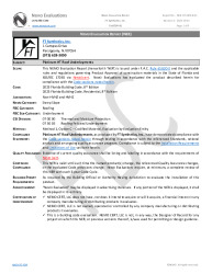 PR Instl Docs FL46754 R1 II 2024 10 15 FINAL NER-FTS-002.B.R1 FL46754-R1