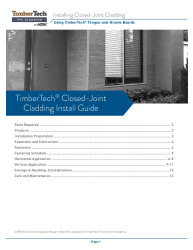 PR Instl Docs FL46772 R0 II Final Cladding Install Guide 06-18-24