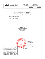 PR TECH DOCS FL46788 R3 AE MS 24-05002 R1 CALCS DSS