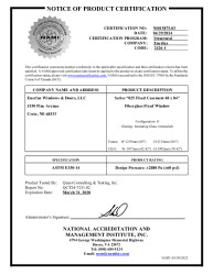 PR CERTIFICATE FL46794 R0 C CAC NI015875.03