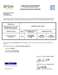 PR CERTIFICATE FL46816 R1 C CAC AAMA 1450S PO AW-PG80-AP 07-28 NAFS-17